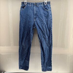Lee Vintage 70s Denim 1889 Jeans YKK Zipper Union Made 12 Med 32x29 Mom Style